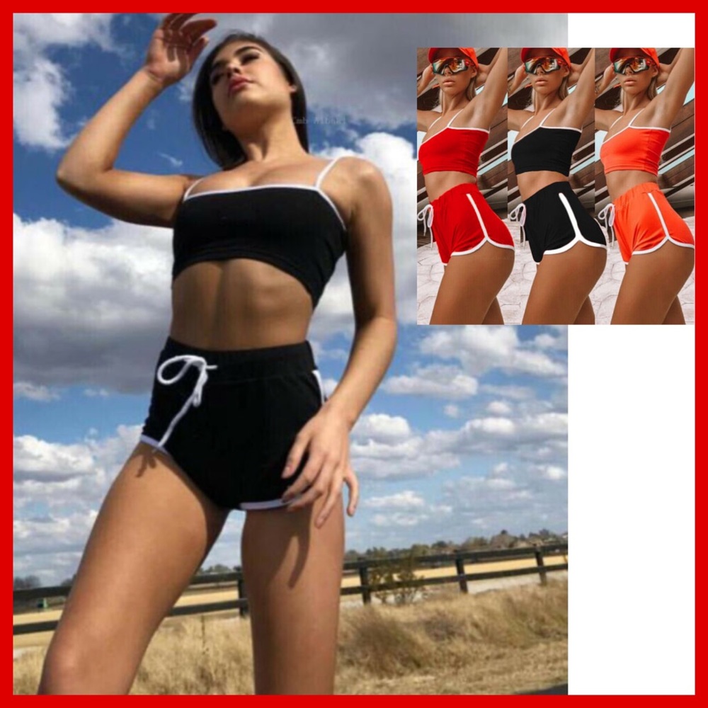 New! 2pies Shorts Set